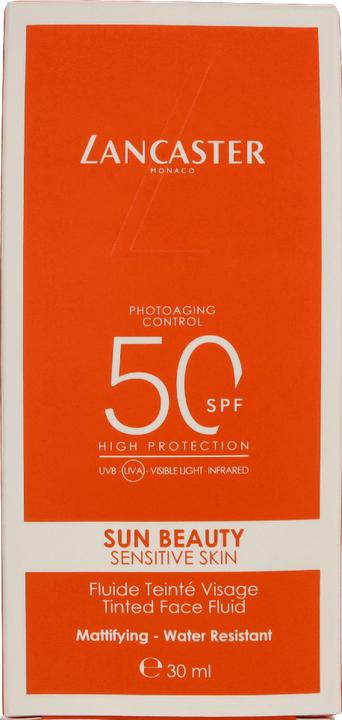 Actual product image Lancaster Sunp Sensitive Fluide Sun Protection Factor 50 (SPF 50, 30 ml)
