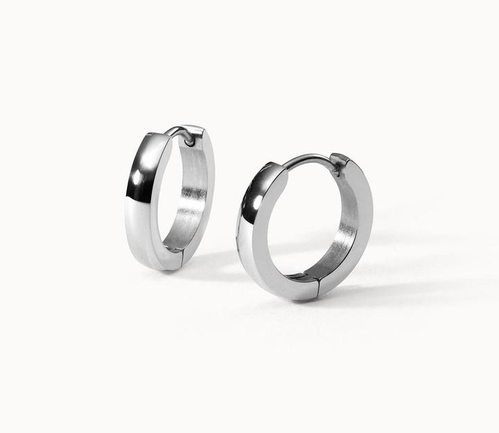 Actual product image Purelei Boucles d'oreilles Ike silver (18K gold-plated stainless steelSilver: 18K rose gold-plated stainless steel)