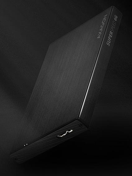 Productafbeelding Axagon EE25-XA6 - HDD / SSD behuizing - 2,5 Inch - SATA - Serial ATA II - Serial ATA III (2.5")