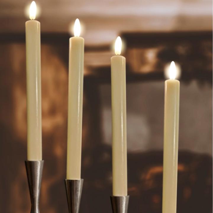 Productafbeelding FHS LED kaarsen, set van 4 wit (4 x)