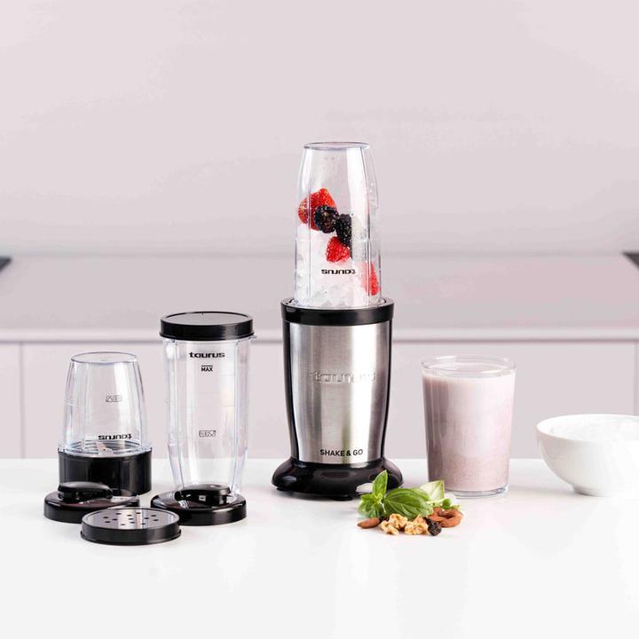 Produktbild Taurus Cup Blender Shake & Go Black 800 W Stainless steel (800 W)