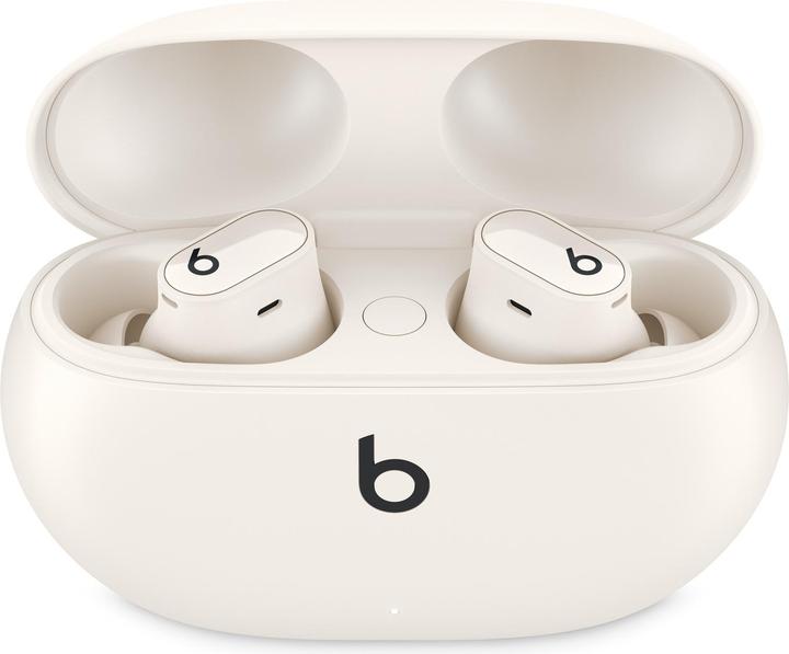 Image du produit Beats Studio Buds + Noise Cancelling True Wireless Earbuds, Cream White (9 h, Sans fil)