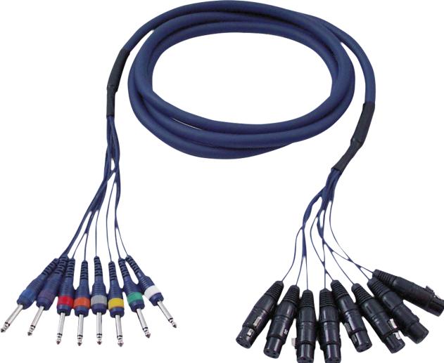 Image du produit DAP-Audio Fl61 (6 m, Câble jack 6,3 mm, Câbles XLR)