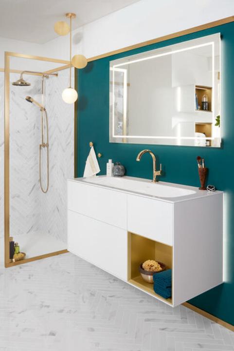 Actual product image Villeroy & Boch V&B Cabinet washbasin FINION w. concealed ÜL ViFlow 800x500mm we C+ (500 mm, 800 mm)