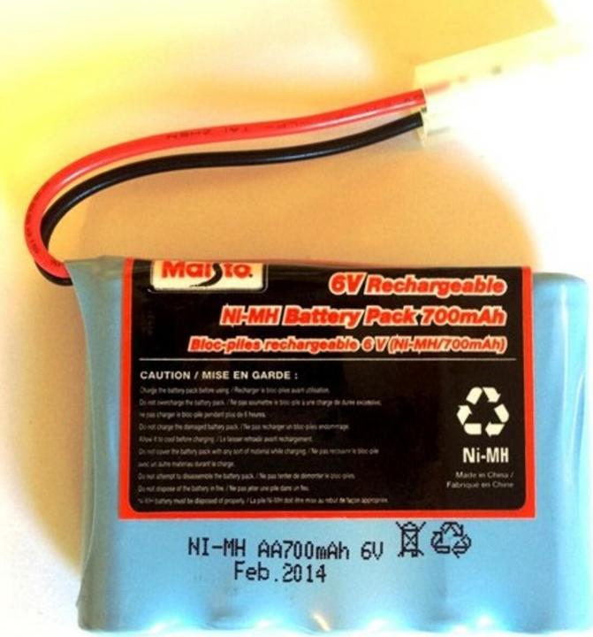 Actual product image Maisto Battery (6 V, 700 mAh)
