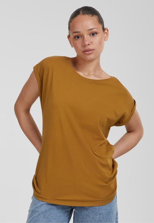 Actual product image Urban Classics Ladies Extended Shoulder Tee (L)
