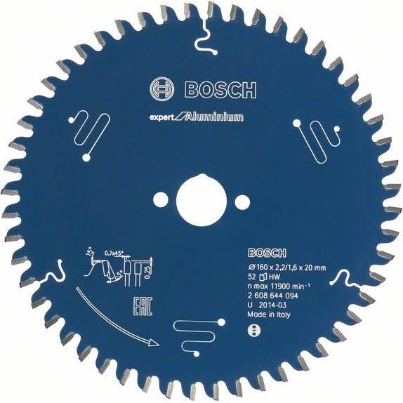 Thumbnail - Bosch Professional Zubehör, Sägeblatt, Kreissägeblatt Expert for Aluminium, 240 x 30 x 2,8 mm, 80
