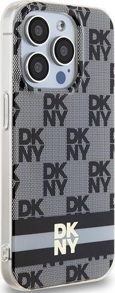 Immagine prodotto DKNY DKHMP13XHCPTSK Custodia rigida per iPhone 13 Pro Max 6,7" in pelle/nero IML con motivo mono a (Apple iPhone 13 Pro Max)