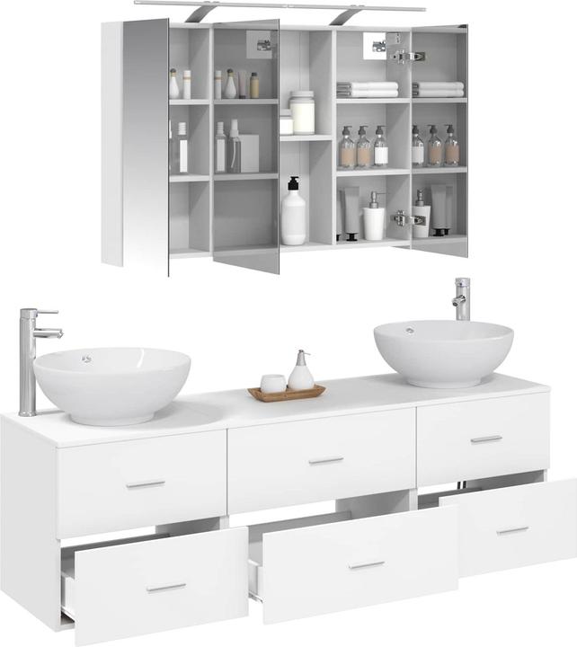 Produktbild vidaXL Badezimmermöbel-Set