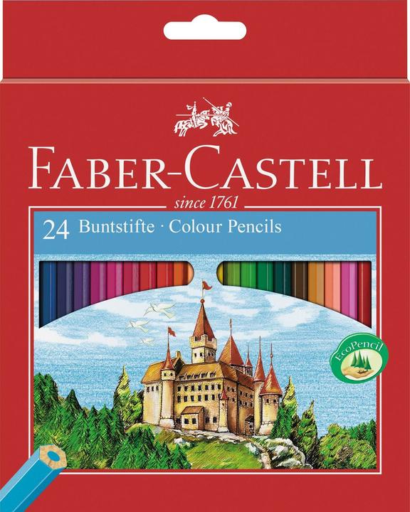 Actual product image Faber-Castell Castle Eco (Multicoloured, 24 x)