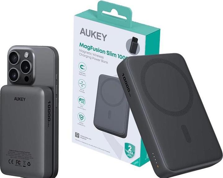 Actual product image Aukey MagFusion Slim (10000 mAh, 20 W, 38.50 Wh)