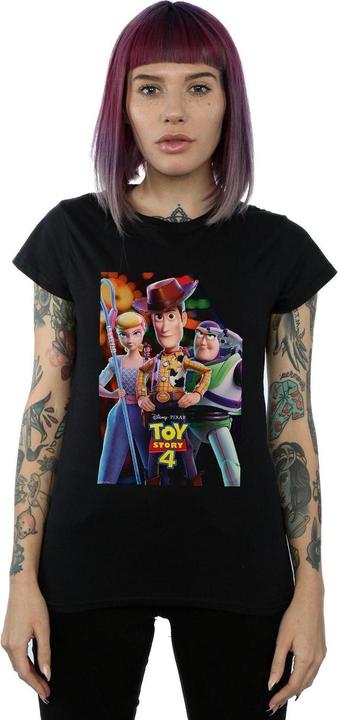 Produktbild Disney Toy Story 4 Buzz Woody And Bo Peep Poster TShirt (M)
