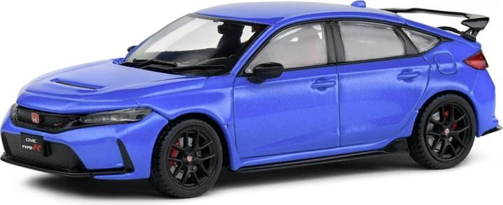 Actual product image Solido 1:43 Honda Civic Type R 2022 blue