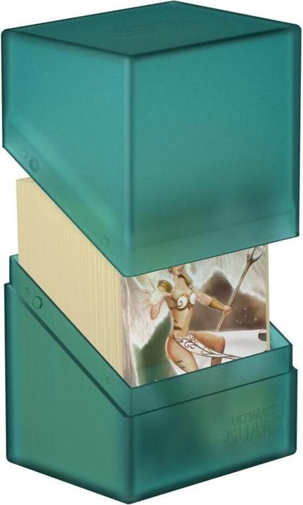 Productafbeelding Ultimate Guard UGD010688 - Boulder Kaartendoos - 80+ kaarten, standaard formaat, malachiet