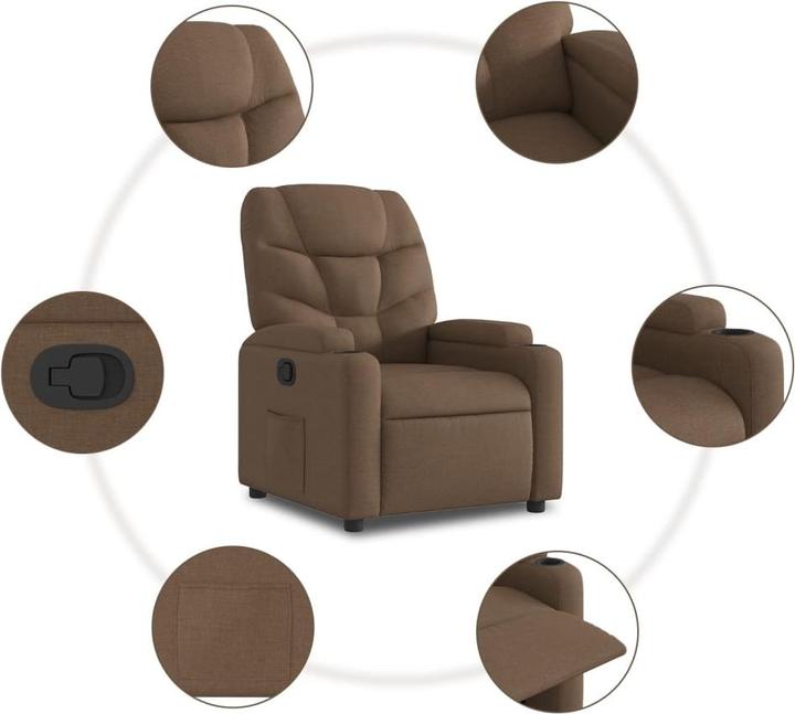 Image du produit vidaXL Relaxsessel mit Aufstehhilfe