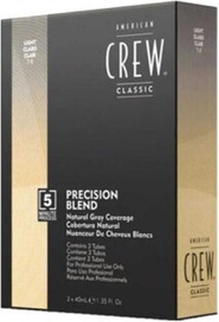 American Crew Precision Blend Hair Color 3x40ml Light 7-8 (Hellbraun bis Dunkelblond)