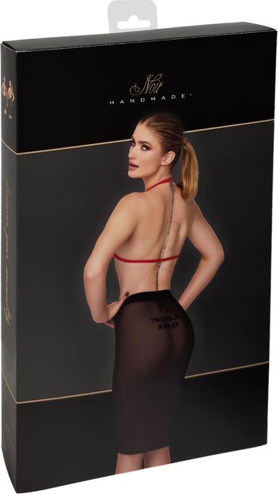 Actual product image Noir Handmade halblanger Rock in schwarz (3XL)