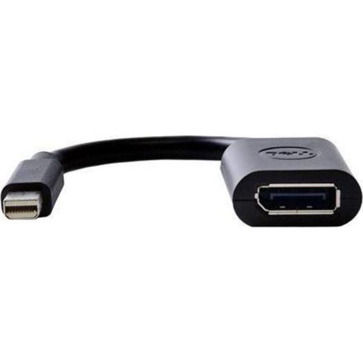 Thumbnail - Dell Mini DP zu (DP, 20 cm), Data + Video Adapter, Schwarz