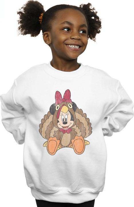 Produktbild Disney Minnie Mouse Thanksgiving Turkey Costume Sweatshirt Mädchen (128)