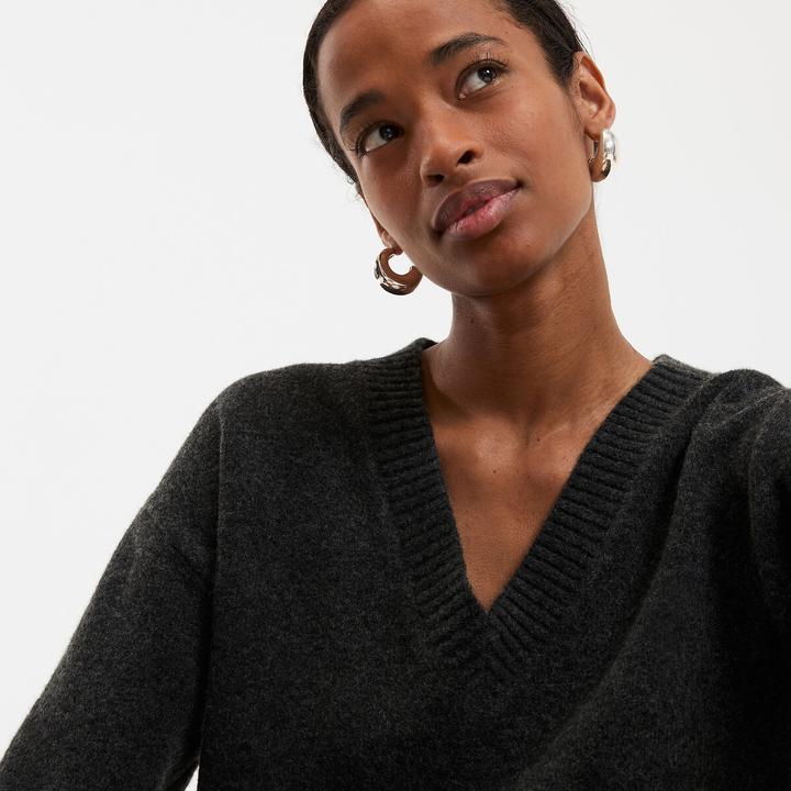 Produktbild La Redoute Collections Pullover mit V-Ausschnitt (S)