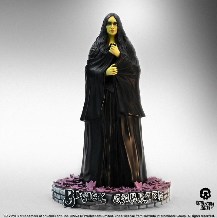 Actual product image Knucklebonz Black Sabbath 3D Vinyl Statue Witch (1st Album) 22 cm