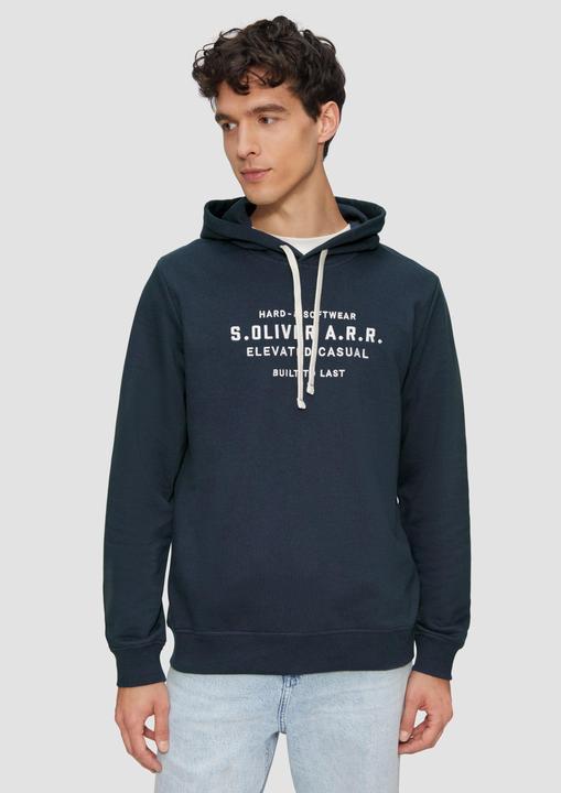 Produktbild S.Oliver Sweatshirt Hoodie aus Sweat-Ware mit Stickerei (M)