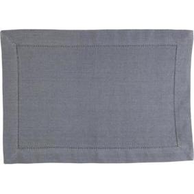 Linen & More, Tischset, Platzset Indi Grey 35 x 50 cm, Set aus 4 (4 x, 35 x 50 cm)