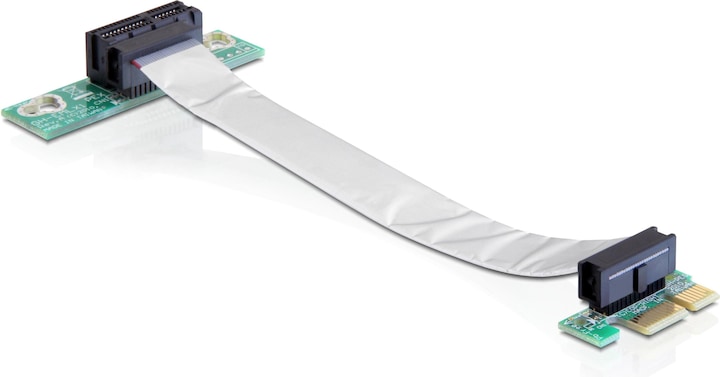 Delock Riser Card PCIe x1 fexibles Kabel