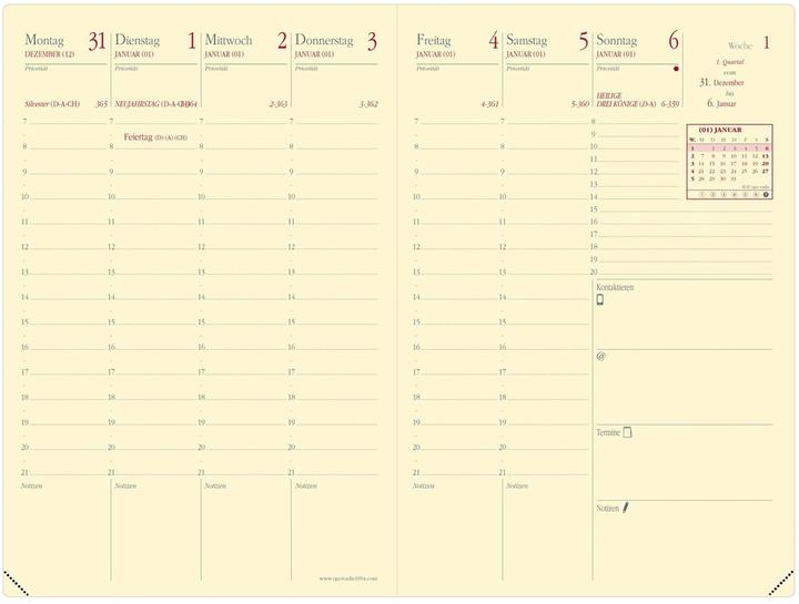 Nutritional values and ingredients Quo Vadis Gesch.Pr.DE Soho 2021 QV285878 pink, 1W/2S 10x15cm (A6, 1 week / 2 pages)