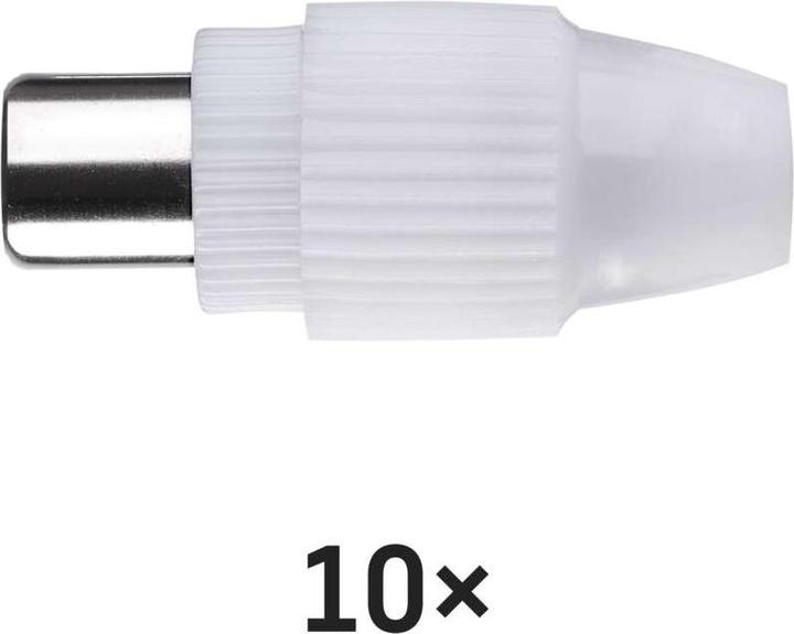 Actual product image Emos IEC plug, direct screw type, 10 pcs.
