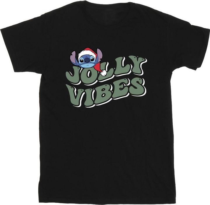 Immagine prodotto Disney Lilo & Stitch Jolly Chilling Vibes Maglietta Uomo (5XL)