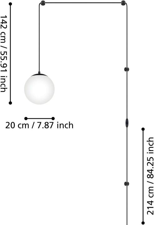 Actual product image EGLO RONDO 3 (E27)