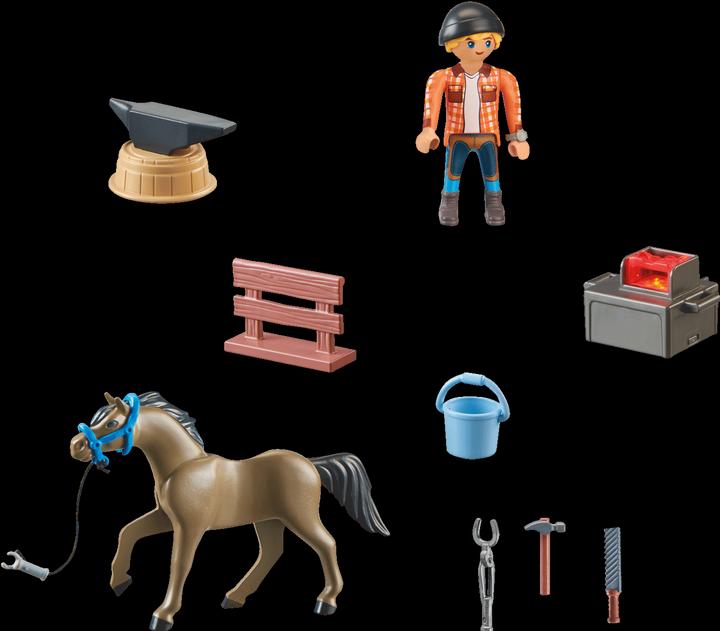 Image du produit Playmobil Hufschmied Ben & Achilles (71357, Playmobil Chevaux de la cascade)