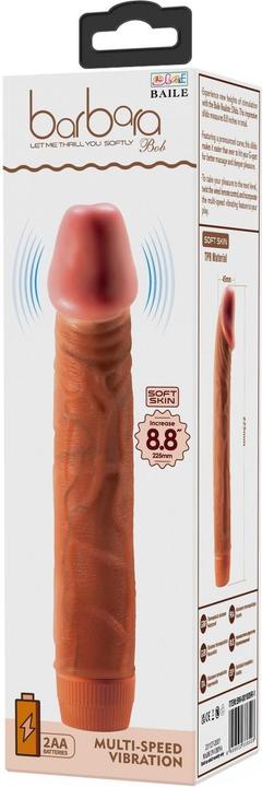 Actual product image Baile - Bob Realistischer Vibrator 22,5 cm Mulatte