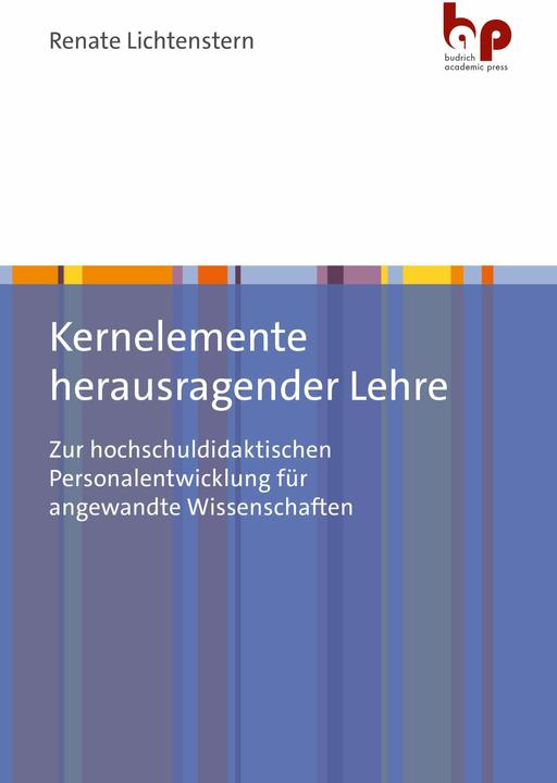 Produktbild Kernelemente herausragender Lehre (Deutsch, Renate Lichtenstern, 2024)
