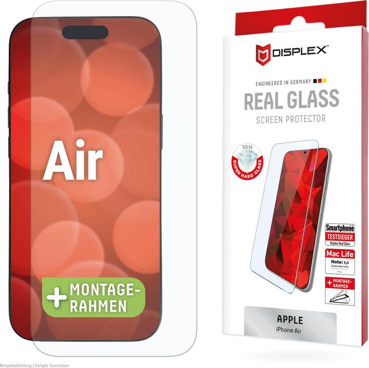 Displex Real Glass (1 Stück, Apple iPhone Air)