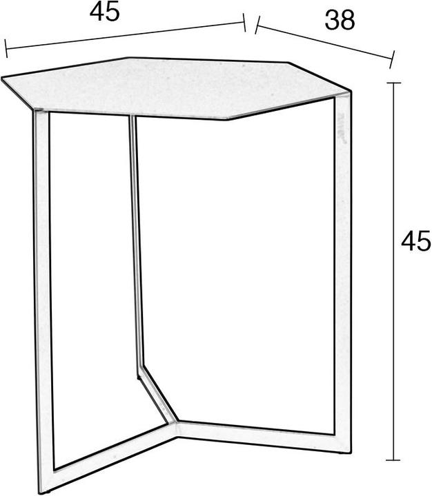 Produktbild Zuiver Matrix (45 x 45 x 38 cm)