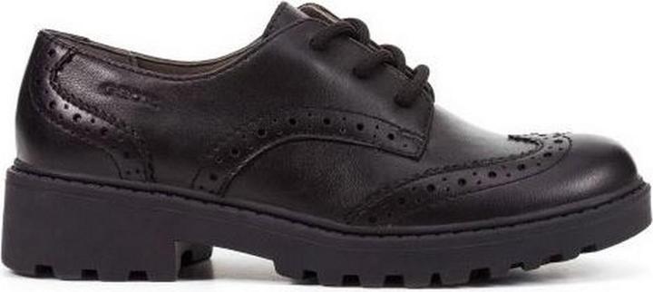 Immagine prodotto Geox Ragazze J Casey G. N, scarpe stringate in pelle per la scuola (33)