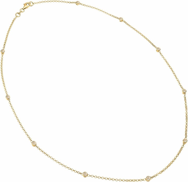 Produktbild Elli Kristall Kette (925er Sterling Silber, Glaskristall, 45 cm)