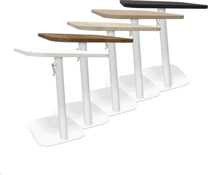 Productafbeelding Dataflex Bento laptoptafel 550-755mm in hoogte verstelbaar (45.450), wit