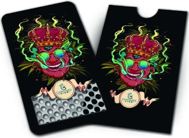 Cannabis King CK Olivier Bonhomme Grinder Card Noir