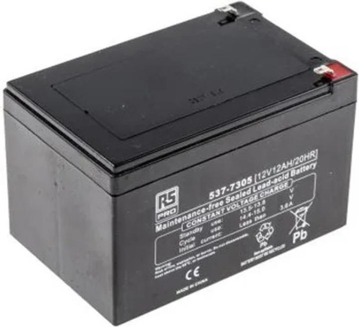 Produktbild RS PRO Bleiakku (12 V, 12000 mAh)