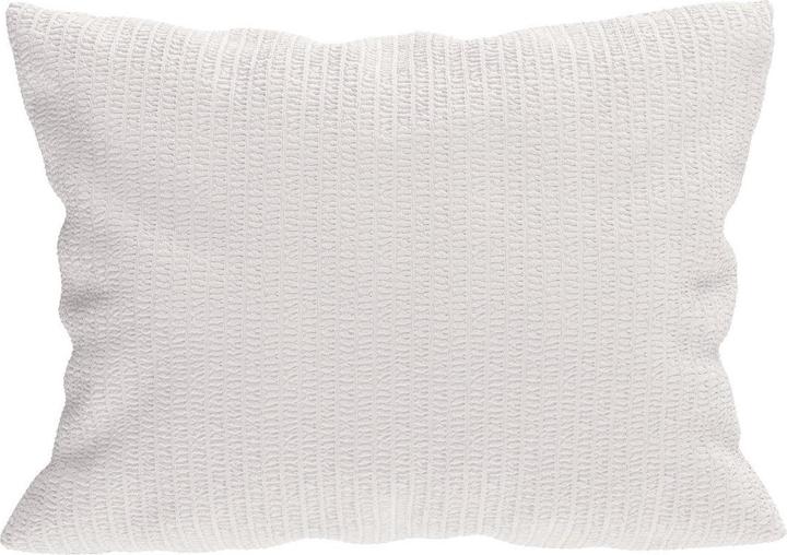 Actual product image Lotus Bettwaren Bed Linen Satin Seersucker uni (Pillowcase, 65 x 100 cm)