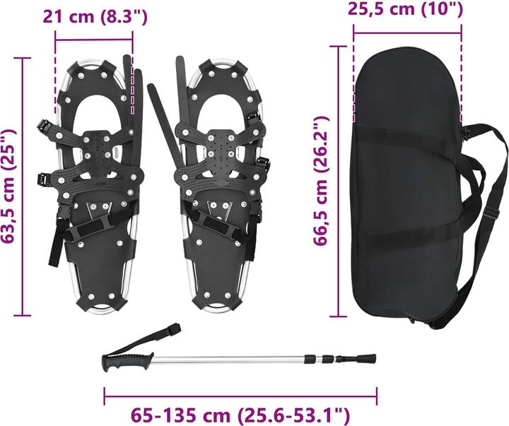 Produktbild vidaXL Outdoor Sportausrüstung (25")
