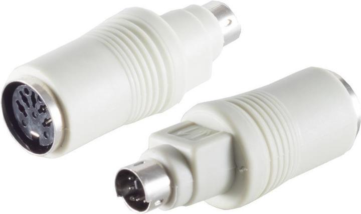 Immagine prodotto Shiverpeaks Adattatore per tastiera PS/2 Basic con attacco DIN a 5 pin (Adattatore angolare)