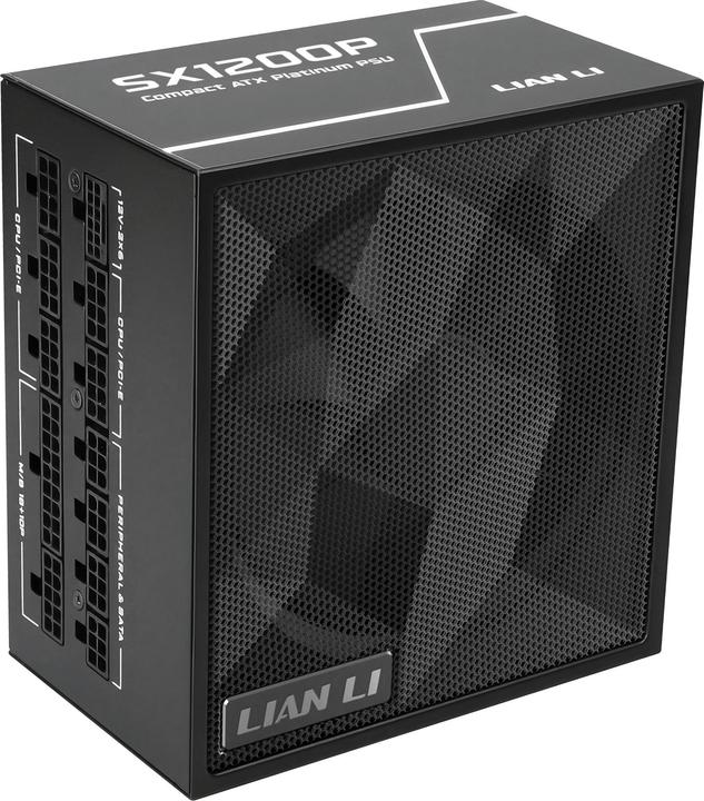 Productafbeelding Lian-Li SX Series 80 PLUS Platinum Netzteil, vollmodular, PCIe 5.1, ATX 3.1 - 1.200 Watt, schwarz (1200 W)