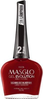 Immagine prodotto Masglo GEL EVOLUTION Smalto per unghie effetto gel senza lampada UV/Led dura fino a 12 giorni Fiesta 0.5 F (Smalto per unghie effetto gel)
