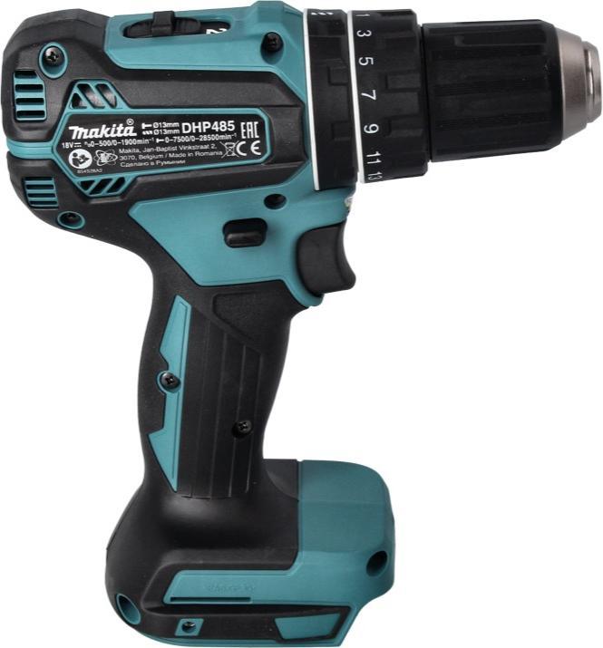 Image du produit Makita DHP 485 RM Batterie perceuse à percussion 18 V 50 Nm Brushless + 2x batterie 4.0 Ah + chargeur (Fonctionnement sur batterie)