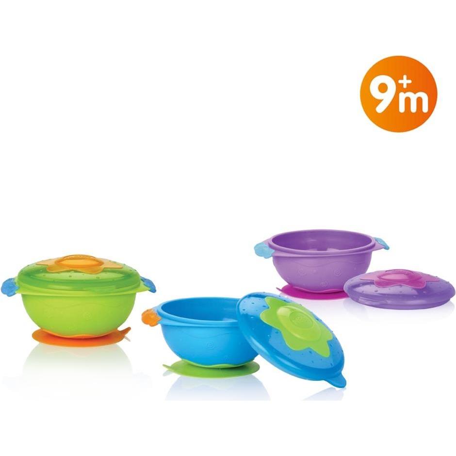 Nuby Breischale mit Deckel und Saugfuss (ID5322 (old 92256))