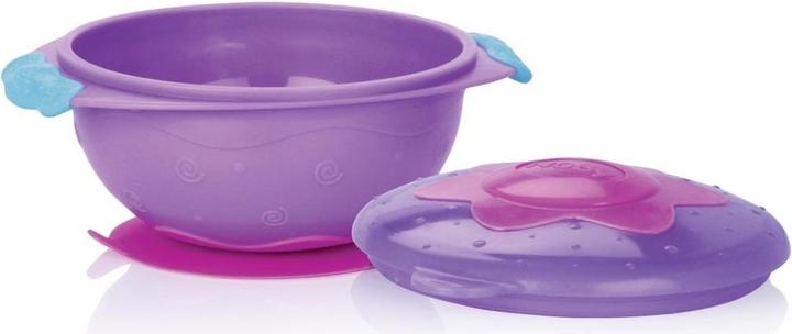Image du produit Nuby Bol à purée avec couvercle et pied aspirant
